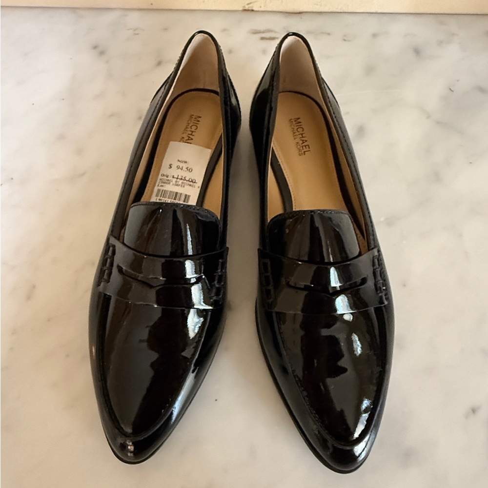 NIB Michael Kors Black Connor Loafer